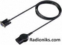 Optical isolated RS232 adaptor/cable