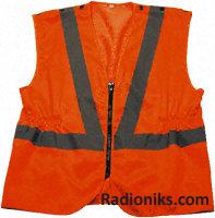 Rail Waistcoat CL2 Org Lge