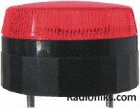 110V 2W Red low profile Xenon beacon