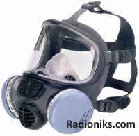 PROMASK2 TWIN FILTER FULL FACE MASK M/L