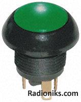 IP68 green illuminated pushbutton switch