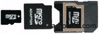 2GB Universal SD, MiniSD, MicroSD Card