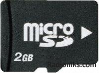 Fuji 2GB Micro SD Card
