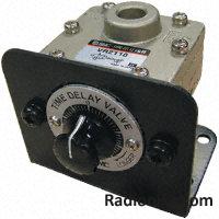 Time delay valve, pneumatic, 0.5-60s