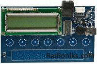 PSoC CY3212 CapSense demo board