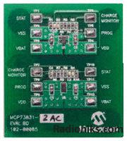 MCP73821 Evaluation Board