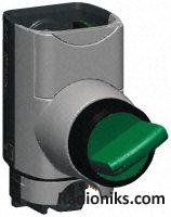 Selector Switch 3 pos Latching Green