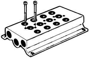 4 Station Manifold for P2LAX