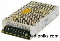 Power Supply,RQ-125D,5/12/24/-12V,124W