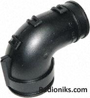HDP Size 24 Conduit adaptor Right angled
