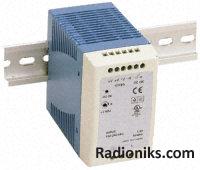 MDR-100-12 MINI DIN RAIL,12V 7.5A