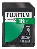 Fuji 16GB Secure Digital Card