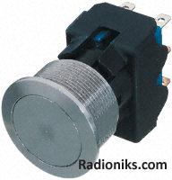 19mm momentary IP67 DP switch,non-illum.