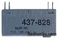 RC network plug-in module,110-120Vac