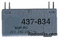 RC network plug-in module,220-240Vac