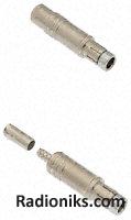 Fischer clamp plug-RG174 coax cable50ohm