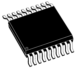 8bit A-D converter,ADS830E SSOP20 60Msps