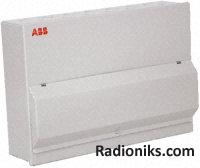 11 WAY METAL CONSUMER UNIT WITH RCD