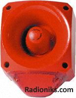 110dB 24Vdc Voice sounder & Red beacon