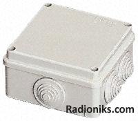 Junction box, IP55, 105x70x50mm