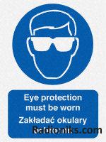200x150 S/A Eye protection must.. POL