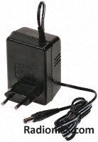 Transformer, EU Plug Top, 9Vac 1.0A