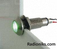 LED indicator 8.1mm 534 green 110Vac