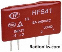 Solid state relay,SSR,PCB,SIP,triac,zero cross tur