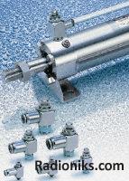 Flow control, stainless steel 1/4 to 6mm