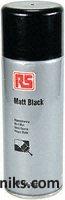 Spray paint,Matt black 400ml aerosol