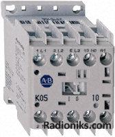 Mini-Cont'r, 5A AC3, 1 N/O(24V DC+diode)