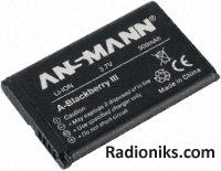 Phone Battery, Ansmann, A-Blackberry III