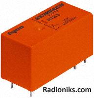 SPST (AgSnO2) hi-inrush relay,16A 24Vdc