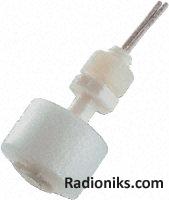 Miniature 250 VAC vertical float switch