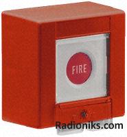 Fire button red