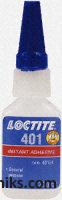 Loctite 401 cyanoacrylate adhesive,20gm
