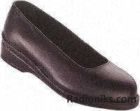 Ladies black safety court shoe,Size 5