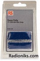 RS Epoxy Putty 4x 15cm Blue Resin Strips (1 Bag of 4)