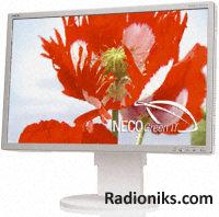 NEC LCD Monitor,26in.,Multimedia,White