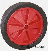 Mediumduty plastic centre wheel,267mm OD