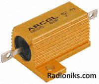 HS15 Al house wirewound resistor,1R 15W