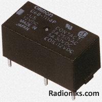 SPNO miniature PCB relay,5A 5Vdc coil