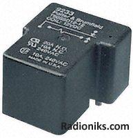 PCB Relay SPST-NO 30A 12Vdc,sealed enc.