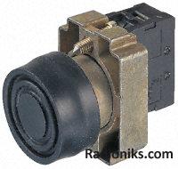 IP66 NC red booted pushbutton switch