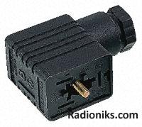 Black housed cable socket,type B,PG9