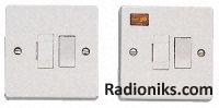 Switched illum fused connection unit,13A