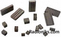 Ferrite connector plate,9 holes 82ohm