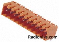 2 way horizontal PCB header,3.5mm pitch