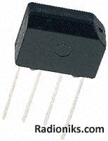 BRIDGE RECTIFIER, 2A, 600V, KBP