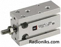 Non rotating pneumatic cylinder,10x30mm